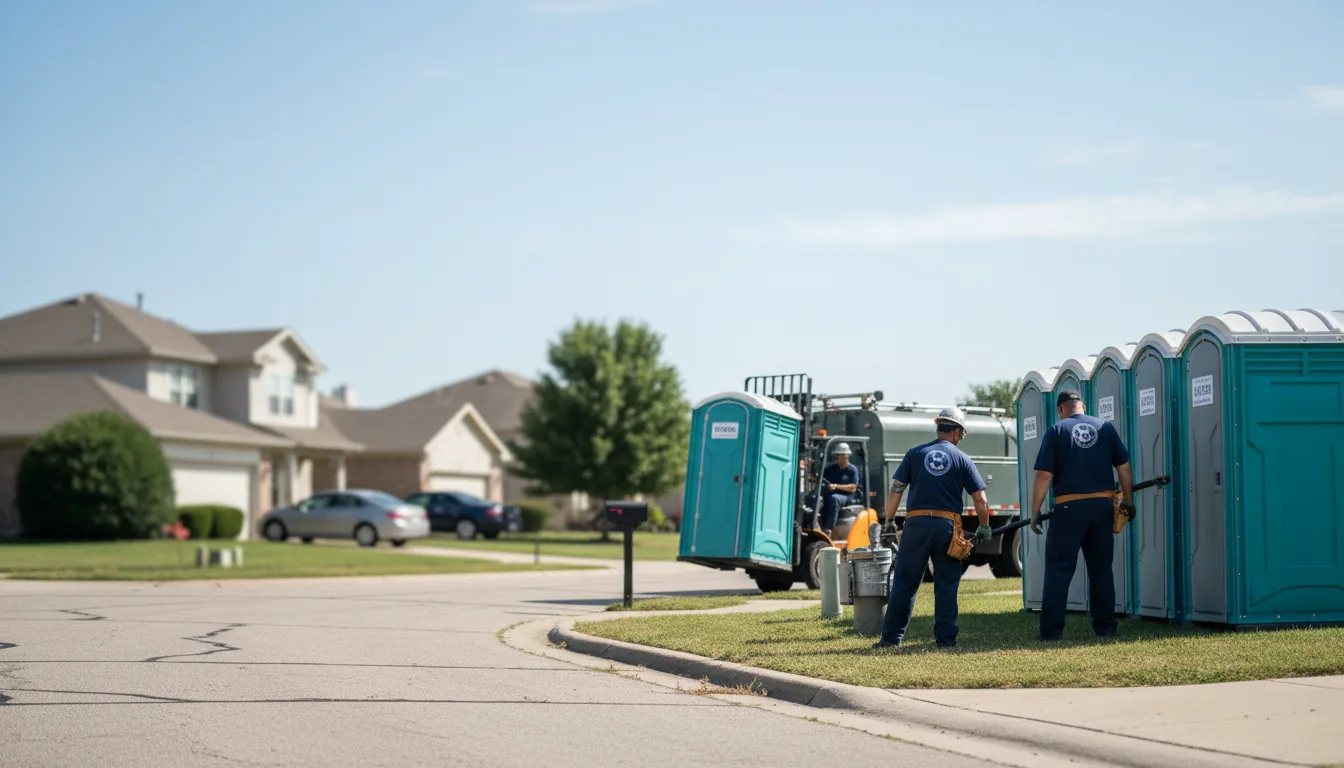 Porta Potty Rental in Melbourne, IA near me